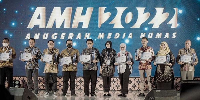 Pemda Provinsi Jabar raih empat penghargaan Anugerah Media Humas 2022/Repro