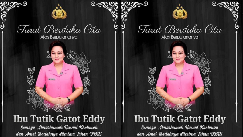 Foto tangkapan layar almarhum Ibu Tutik Gatot Eddy/Repro