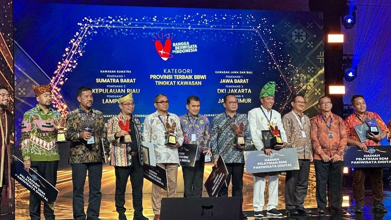 Pemdaprov Jabar meraih penghargaan ABBWI 2023. (Foto: Dok Humas Jabar