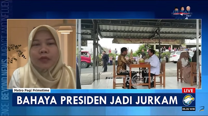 Tangkapan layar Metro Pagi Primetime, Metro TV. (Repro)