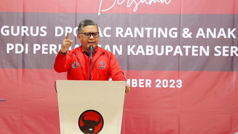 Sekjen PDIP Hasto Kristiyanto. (Foto: Repro)