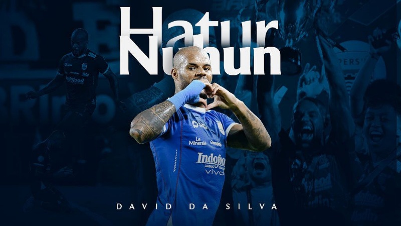 PERSIB Lepas David da Silva! Hatur Nuhun Predator, Sang Legenda!
