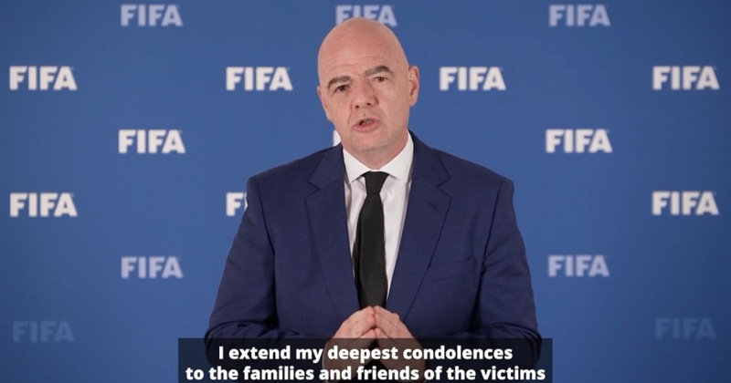 Presiden FIFA Gianni Infantino/Tangkapan layar.