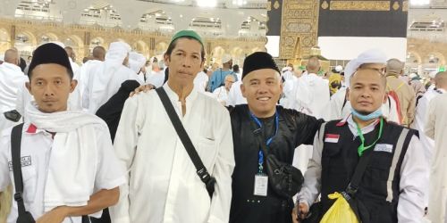 Petugas Haji PPIH Jakarta habis melaksanakan Thawaf Ifadoh/Ist