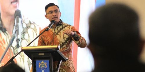 Mantan Wakil Gubernur Banten Andika Hazrumy menjadi calon kuat calon bupati Serang/QMT