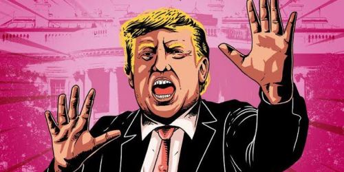 Ilustrasi Donald Trump/CNBCIndonesia