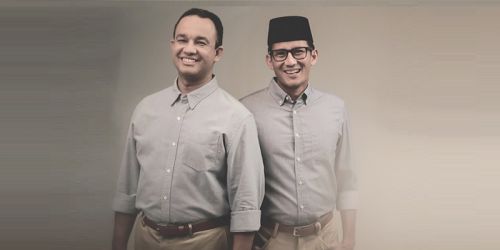 Kolase Anies Baswdan dan Sandiaga Uno/Repro