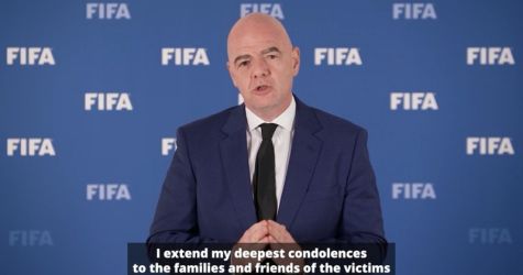 Presiden FIFA Gianni Infantino/Tangkapan layar.