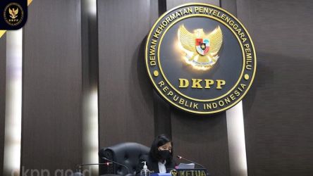 Ilustrasi sidang DKPP/Net