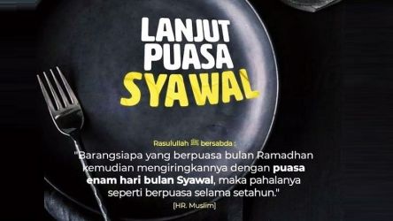 Ilustrasi puasa syawal. (Foto: Net)