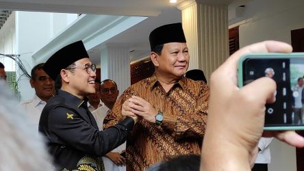 Ketum PKB Muhaimin Iskandar kembali bertemu dengan Ketum Gerindra Prabowo Subianto/Net