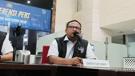 Direktur Tindak Pidana Siber Bareskrim Polri, Brigjen Adi Vivid. (Foto: Disway)