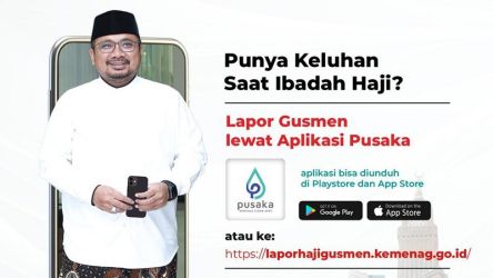 Ilustrasi aplikasi Lapor GusMen -