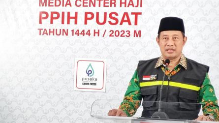 Jurubicara PPIH Pusat Akhmad Fauzin. (Foto: Dok Kemenag)