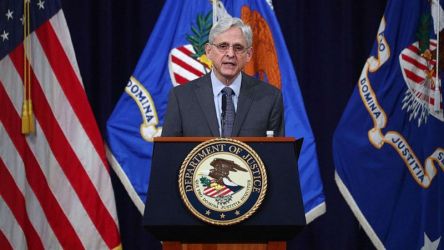 Merrick Garland, jaksa agung AS, yang menunjuk jaksa khusus menangani kasus Hunter Biden. -Pool-AFP-