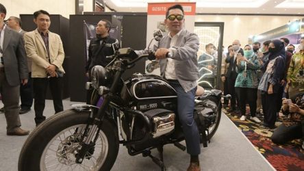 KG-5000, prototipe motor listrik rancangan Gubernur Jawa Barat Ridwan Kamil.