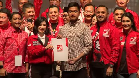 Kaesang Pangarep sah menjadi Ketua Umum (Ketum) Partai Solidaritas Indonesia (PSI) menggantikan Giring Ganesha. (Foto: Tangkapan Layar)