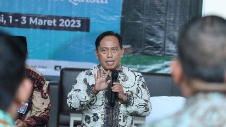 Direktur Bina Haji Arsad Hidayat. (Foto: Kemenag)