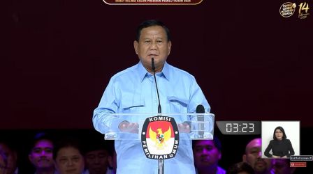 Capres nomor urut 2, Prabowo Subianto (TangkapanLayar)