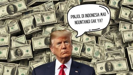 Donald Trump sedang menanti detik-detik harus membayar jaminan perkara atas kasus penggelembungan aset.--