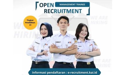 Info loker PT KAI-PT KAI . (Foto: Instagram @keretaapikita)