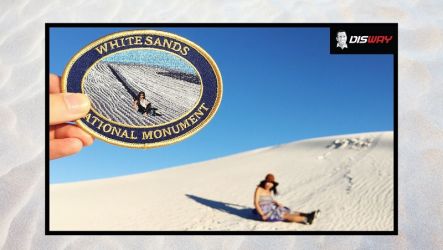 Perjalanan Dahlan Iskan di Amerika Serikat sempat melintasi White Sand di New Mexico. (Disway)