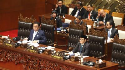 Wakil Ketua DPR RI Muhaimin Iskandar mensahkan Pansus Penyelengaggaraan Haji tahun 2024. (Foto: Repro)