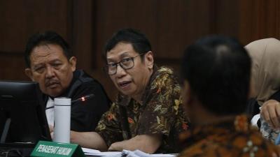 Eks Direktur PT Jasamarga Jalan Layang Cikampek (JCC) Djoko Dwijono. [Foto: Repro]