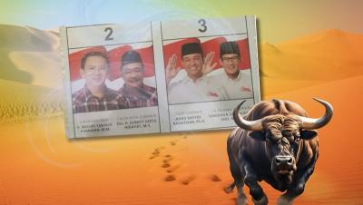 Ilustrasi Disway, Damai Ahok.