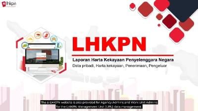 Ilustrasi LHKPN.