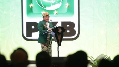 Muktamar ke-6 PKB di Bali dengan Ketum Muhaimin Iskandar telah ditandatangai Menkumham Supratman Andi Agtas. [Foto: Repro]