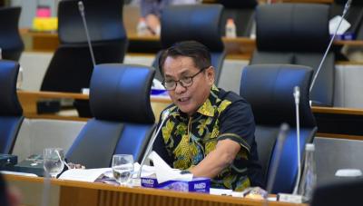 Anggota Pansus Hak Angket Haji John Kennedy Azis. [Foto: Oji/vel/DPR]