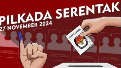 Pilkada serentak 2024. -