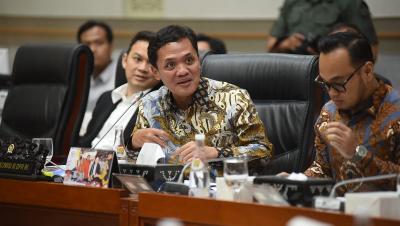 Ketua Komisi III DPR RI Habiburokhman sebut  PTDH Ipda Rudy Soik perlu dievaluasi. [Foto: Dok DPR/RMN]