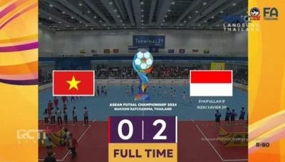 Timnas Futsal Indonesia menjuari Fiala AFF setelah kalahkan Vietnam 2-0. [Foto: Repro]