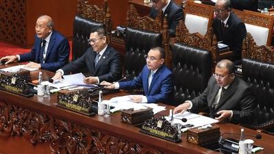 Wakil Ketua DPR RI Sufmi Dasco Ahmad saat memimpin rapat di Gedung Nusantara II, Senayan, Jakarta, Kamis (23/1). [Foto: Dok DPR/RMN]