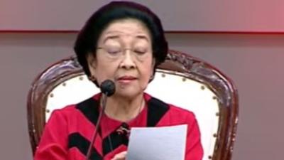 Ketum PDIP Megawati Soekarnoputri [Foto:TangkapanLayar/RMN]