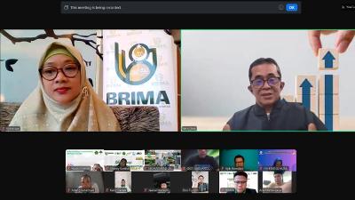 BRIMA menggelar diskusi Webinar bertajuk “Superholding Danantara: Berkah atau Musibah?” pada Sabtu (8/3/2025), -- Tangkapan Layar --