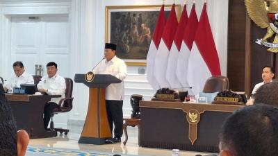 Presiden Prabowo Subianto bantah di kendalikan mantan Presiden sebelumnya Joko Widodo atau akrab dipanggil Jokowi - Foto: Disway -