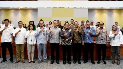 Sosialisasi Perpres dan Kebijakan Penggunaan Produk Dalam Negeri di Kompleks Parlemen, Senin (26/5/2025).- Humas DPR -
