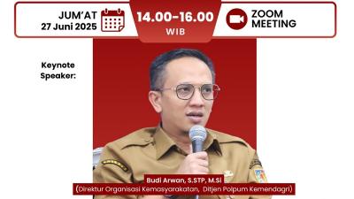Direktur Organisasi Kemasyarakatan di Ditjen Polpum Kemendagri, Budi Arwan - Repro -