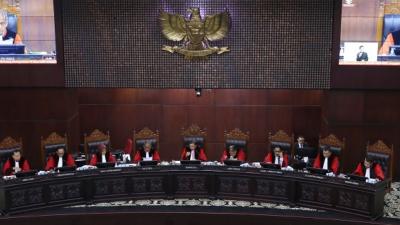 Mahkamah Kontsitusi memutuskan Pemilu nasional dan Pemilu daerah dipisah mulai 2029. - Foto: Dok MKRI -