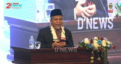 Anggota DPD RI Ustaz Muhammad Nuh (Foto: tangkapan layar akun YouTube DPD RI)