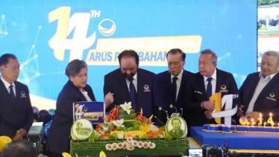 Syukuran HUT ke-14 Partai Nasdem - Dok. Nasdem -
