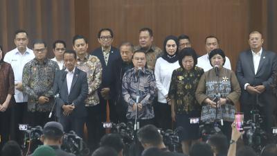 Rapat Koordinasi (Rakor) lintas lembaga di Gedung Nusantara III, Kompleks Parlemen, Senayan, Jakarta, Senin (29/6/2026) - Foto: Dok. SinPo -