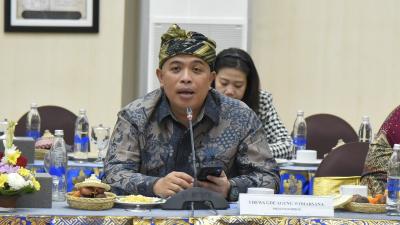 Anggota Komisi XI DPR RI, I Dewa Gde Agung Widiarsana - Humas DPR -