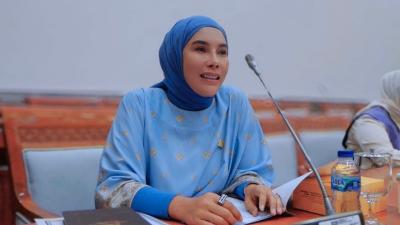 Anggota Komisi I DPR RI Okta Kumala Dewi - Humas DPR -