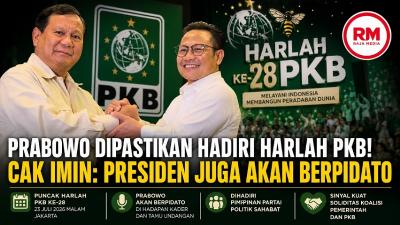Presiden Prabowo Subianto dengan Ketua Umum PKB Muhaimin Iskandar - RMN -