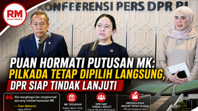 Ketua DPR RI Puan Maharani menyatakan menghormati putusan MK Pilkada tetap dipilih langsung - RMN -