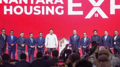 Pembukaan Danantara Housing Expo 2026 di Nusantara International Convention Exhibition (NICE), PIK 2, Kabupaten Tangerang, Kamis (27/8/2026). - Biro Adpimpro Banten -